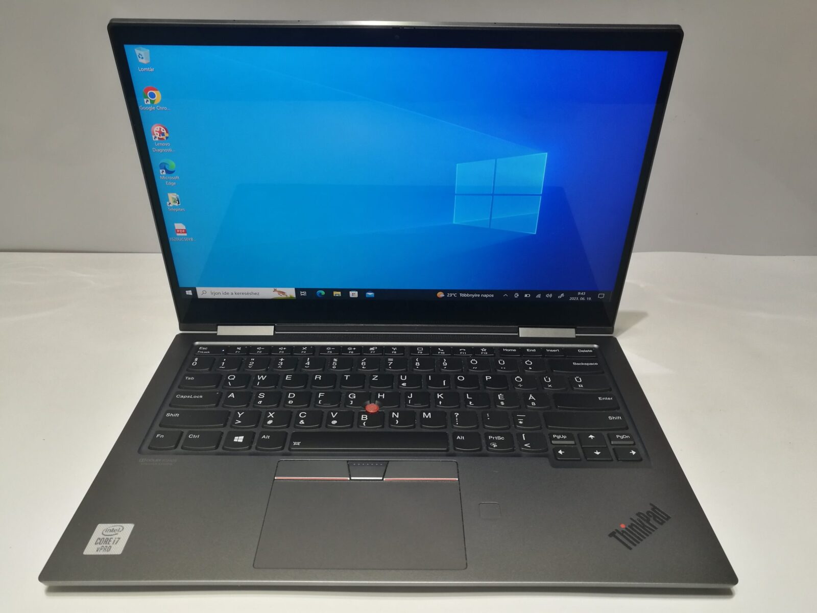 Lenovo Thinkpad X1 Yoga 5th Magyarított 27% ÁFA Lenovo Thinkpad X1 Yoga 5th Magyarított 27% ÁFA