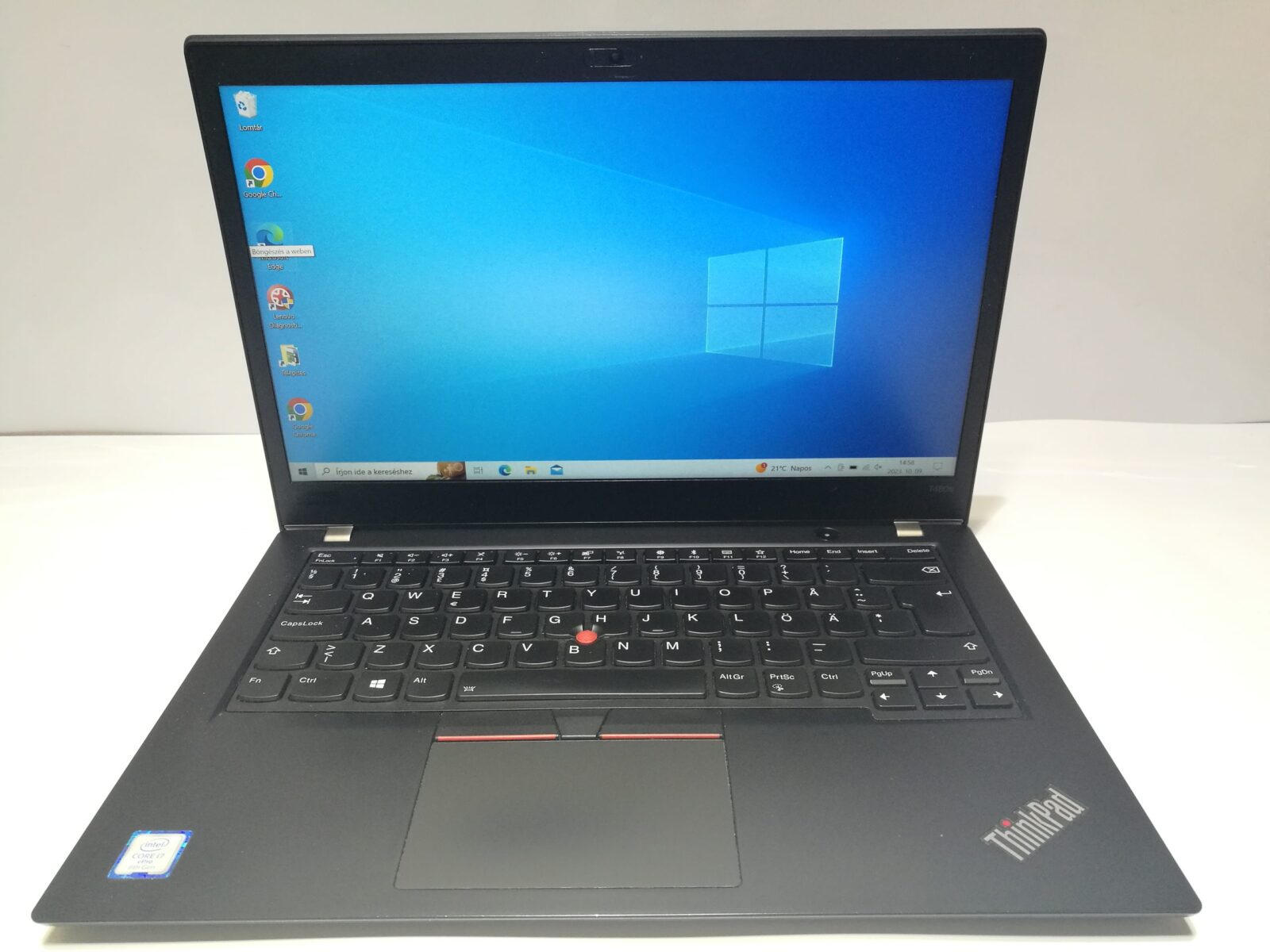 Lenovo Thinkpad T480s 27% ÁFA Lenovo Thinkpad T480s 27% ÁFA