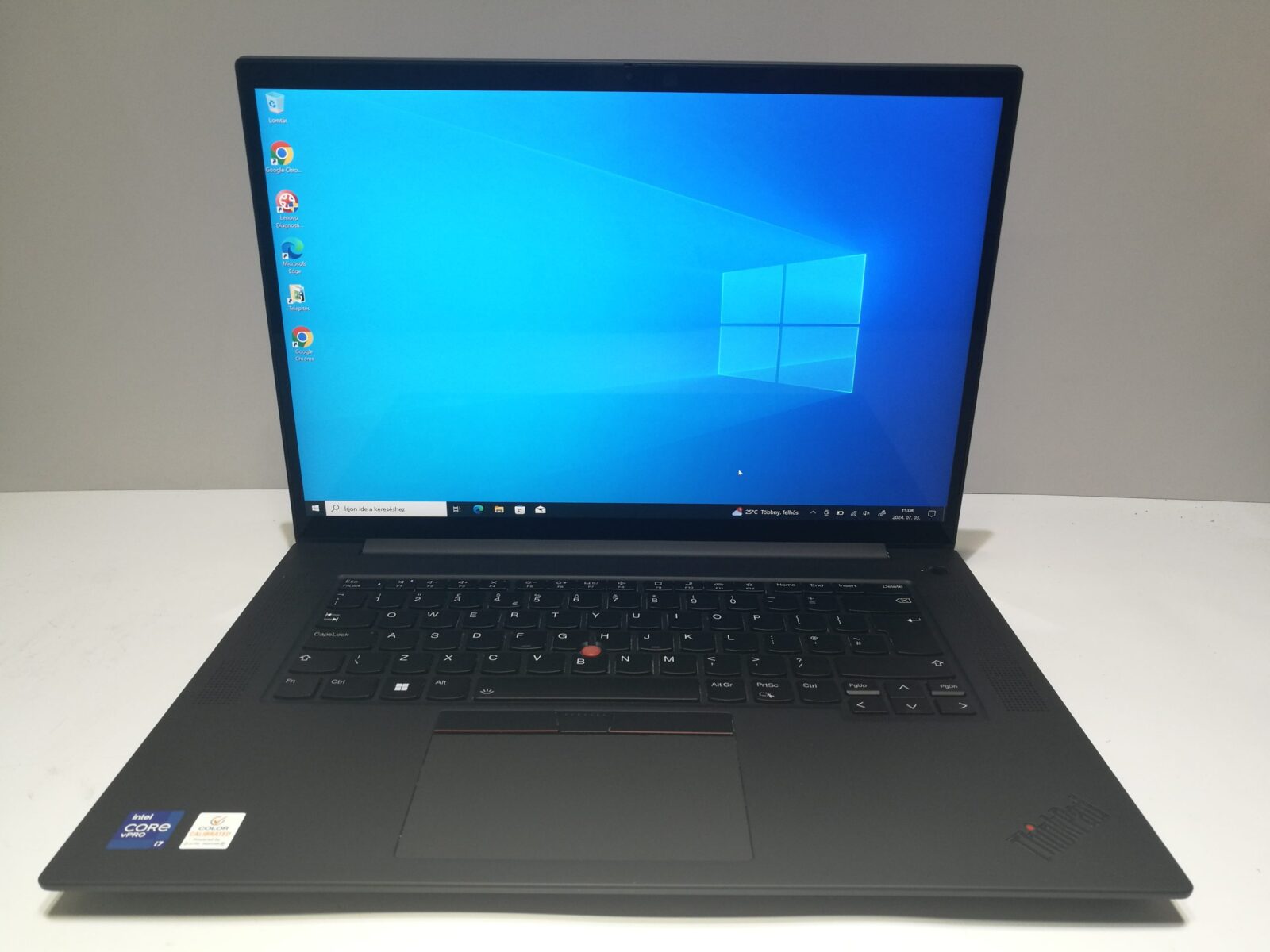Új állapotú Lenovo ThinkPad P1 Gen 4i 27% ÁFA Új állapotú Lenovo ThinkPad P1 Gen 4i 27% ÁFA