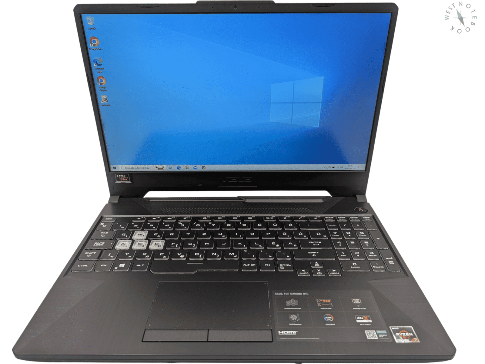 Új állapotú Asus TUF Gaming A15 FX506IU Magyar Új állapotú Asus TUF Gaming A15 FX506IU Magyar