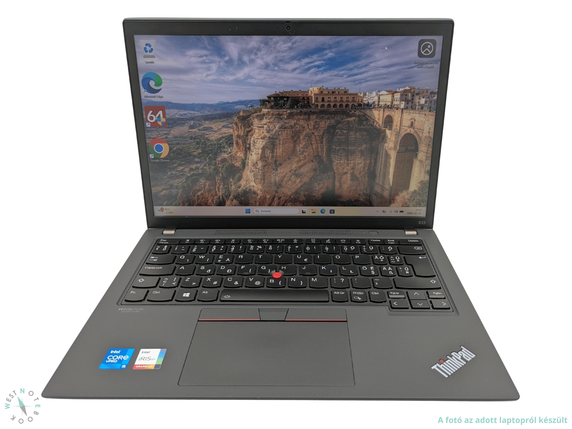 Lenovo ThinkPad X13 Gen2i Magyarított Lenovo ThinkPad X13 Gen2i Magyarított