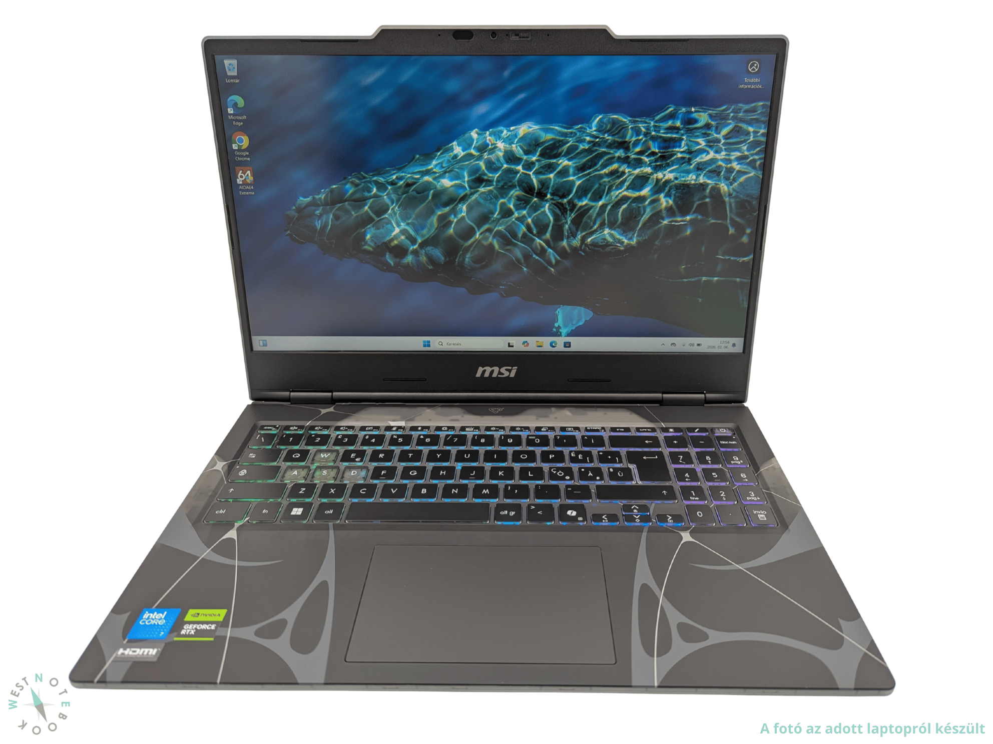 Új állapotú MSI Cyborg 15 B2RWFKG Új állapotú MSI Cyborg 15 B2RWFKG