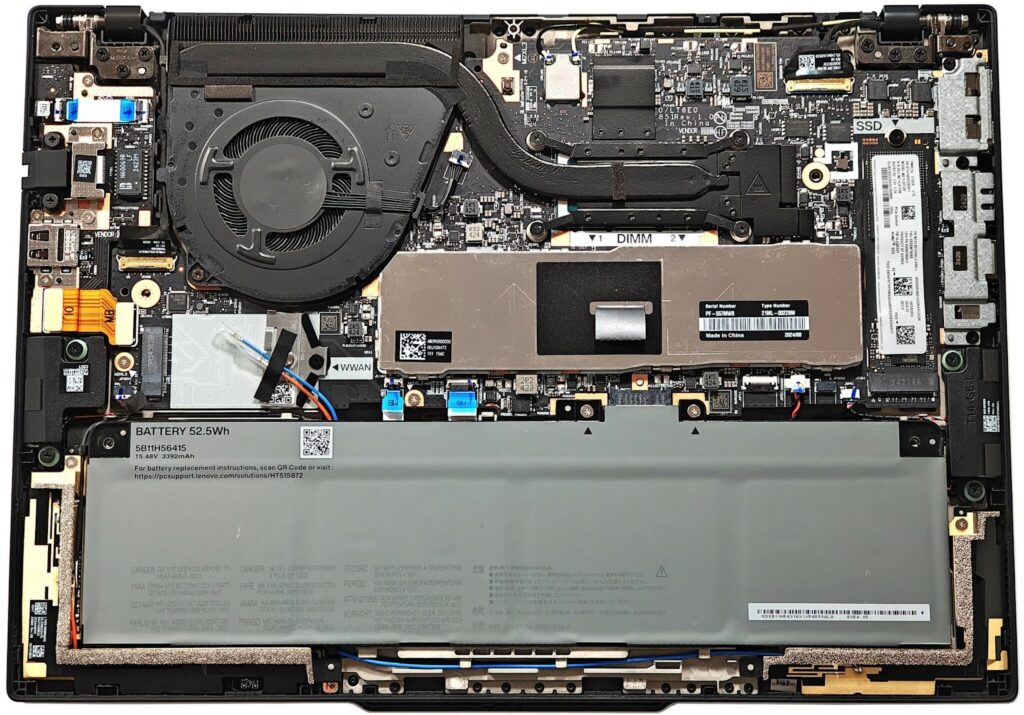 Lenovo Thinkpad T14 Gen5 teszt - Közelről a gyártó új üzleti etalonja
