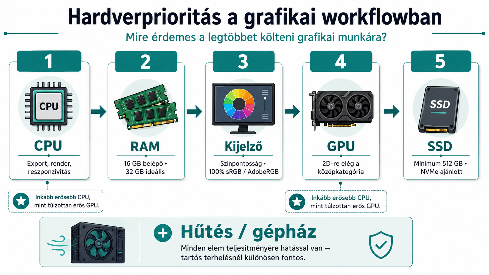 Milyen laptopot vásárolj grafikai munkára – Workstation útmutató 2026 2 Milyen laptopot vásárolj grafikai munkára – Workstation útmutató 2026