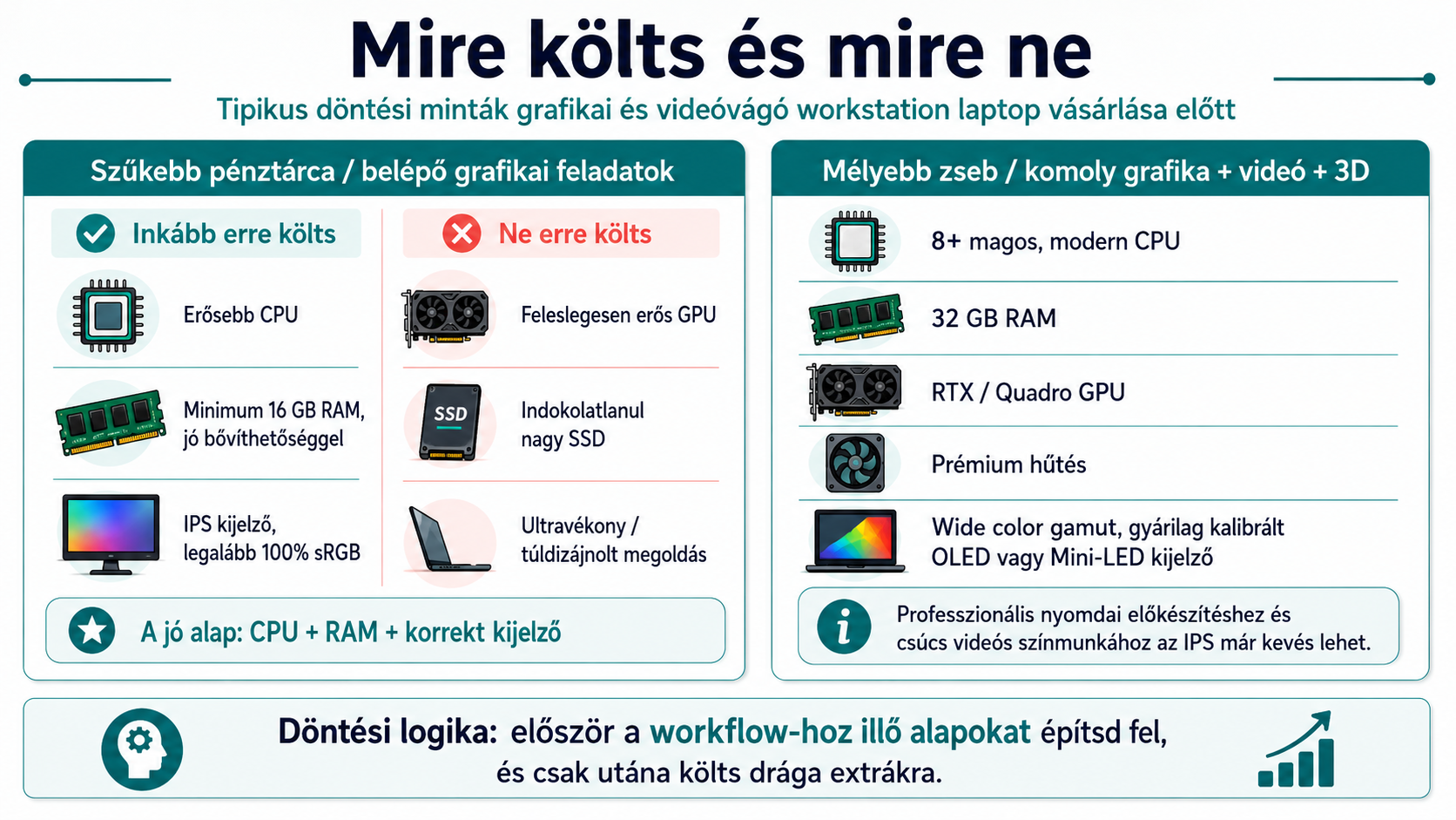 Milyen laptopot vásárolj grafikai munkára – Workstation útmutató 2026 4 Milyen laptopot vásárolj grafikai munkára – Workstation útmutató 2026