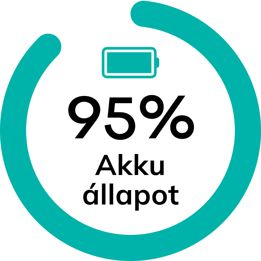 95%+ állapot
