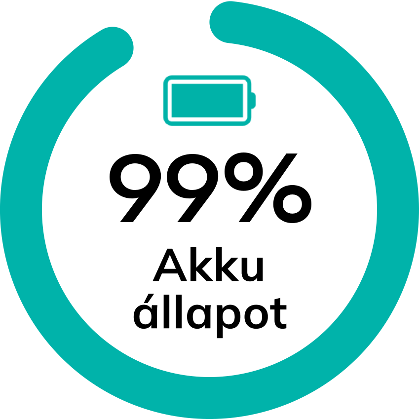 99%+ állapot